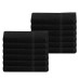 Black Hand Towels (Pack of Six) Black Hand Towels (Pack of Six)